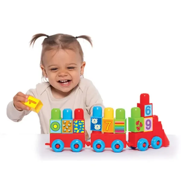 imagen de Juego de construcción de trenes numéricos 2