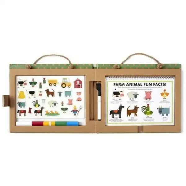 imagen de Juego de dibujo borrable y granja magnética - Melissa & Doug 3