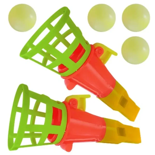 imagen de Juego de lanzamiento y captura de conos mini para dos con silbato y 4 pelotas en varias versiones 2