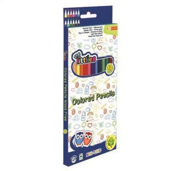 imagen de Juego de lápices de colores de madera 12 piezas 1