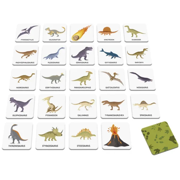 imagen de Juego de memoria de dinosaurios 4