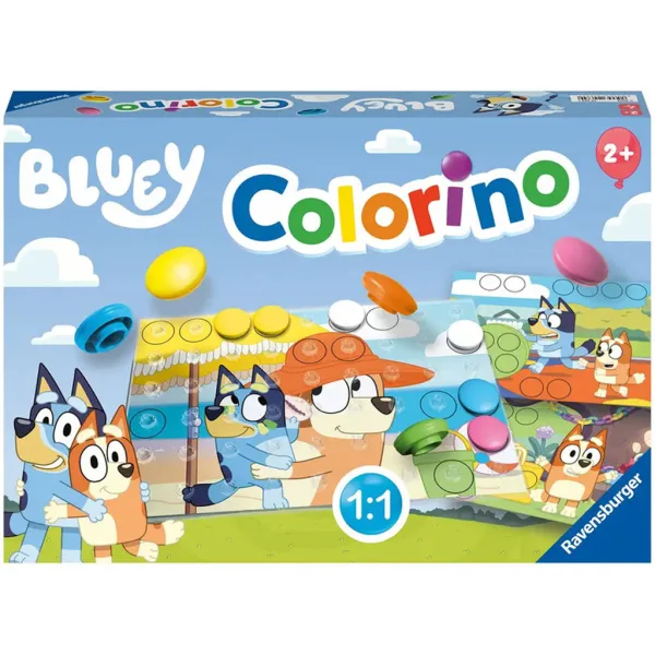 imagen de Juego de mesa Bluey Colorino - Ravensburger 1