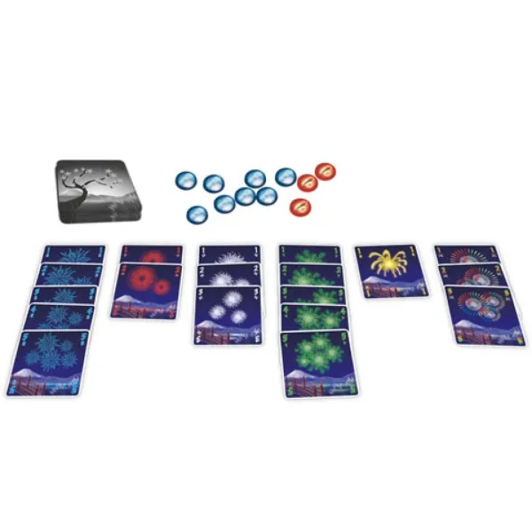 imagen de Juego de mesa Hanabi en caja de metal 2