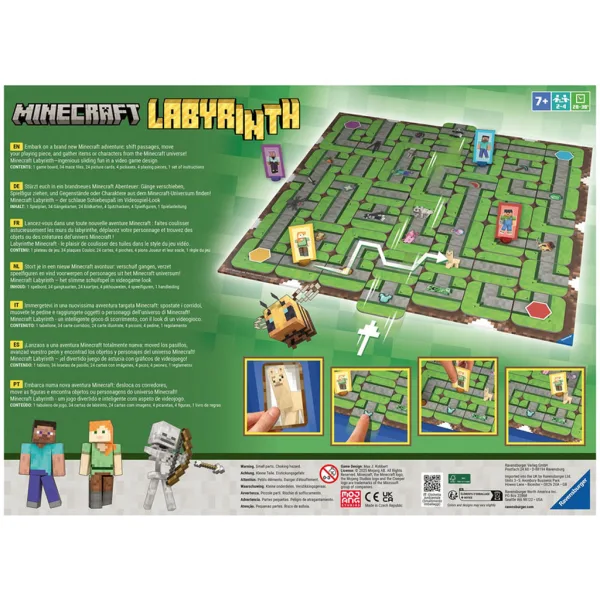 imagen de Juego de mesa Laberinto de Minecraft - Ravensburger 3