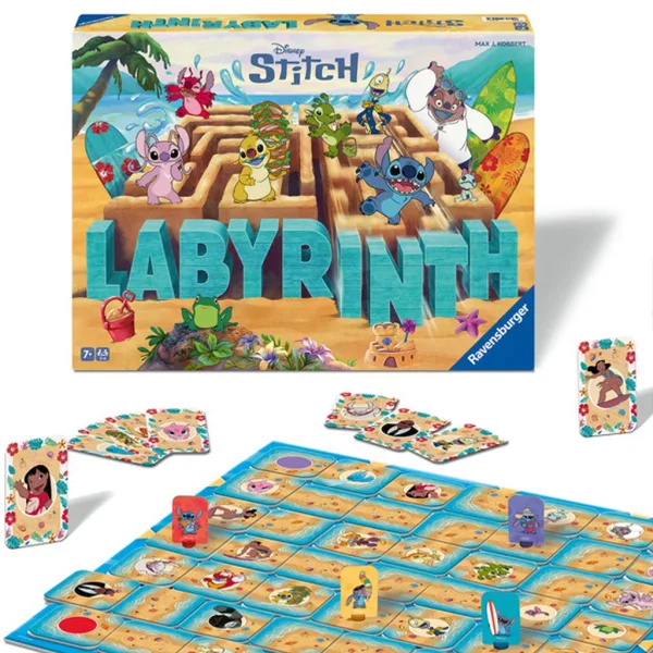 imagen de Juego de mesa Laberinto Stitch - Ravensburger 2