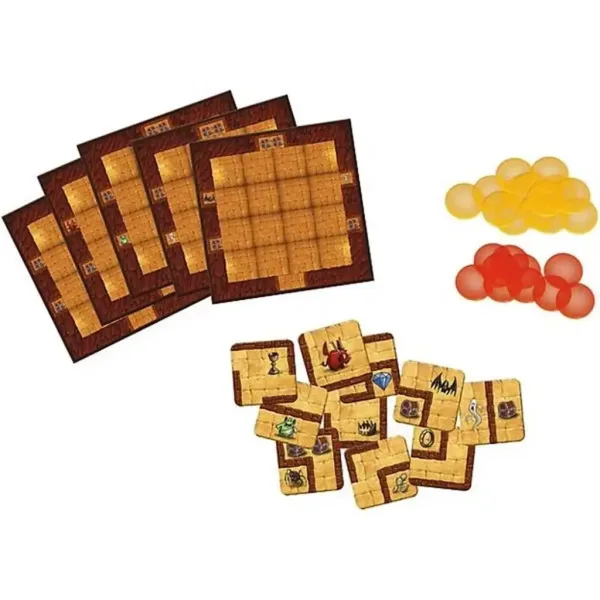 imagen de Juego de mesa Misterious Dungeons - Trefl 2