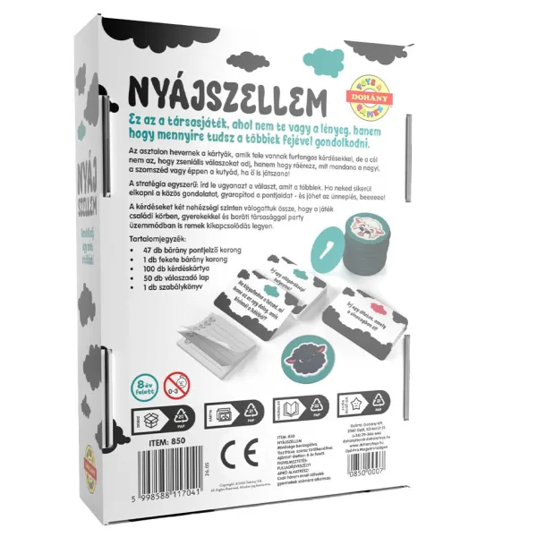 imagen de Juego de mesa Nyájszellem 2
