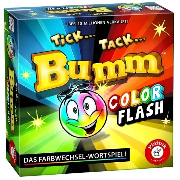 imagen de Juego de mesa Tick Tack Bumm Color Flash - Piatnik 1