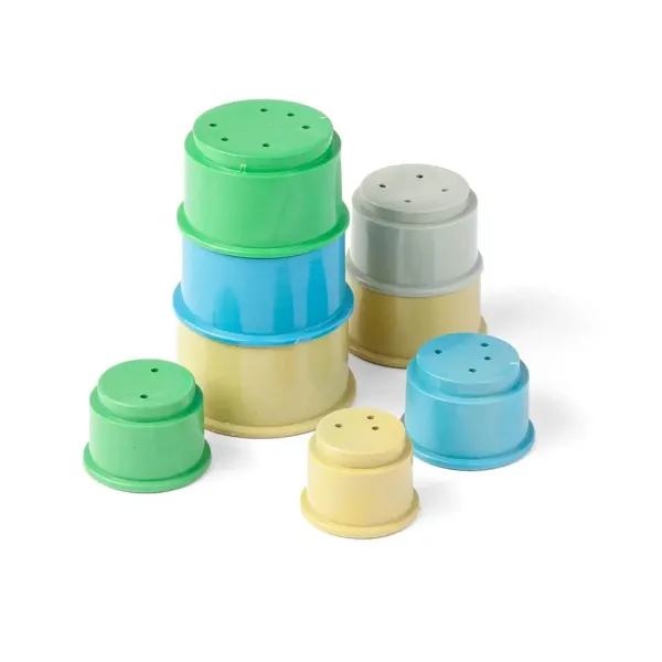 imagen de Juego de pirámide de tazas de construcción de 8 piezas de RePlay reciclado 3