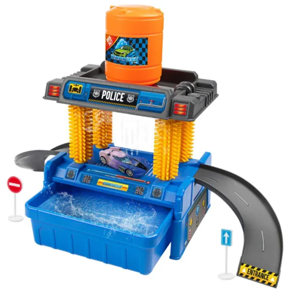 imagen de Juego de pista de lavado de coches Turbo Racers con cochecito en varias versiones de color 3