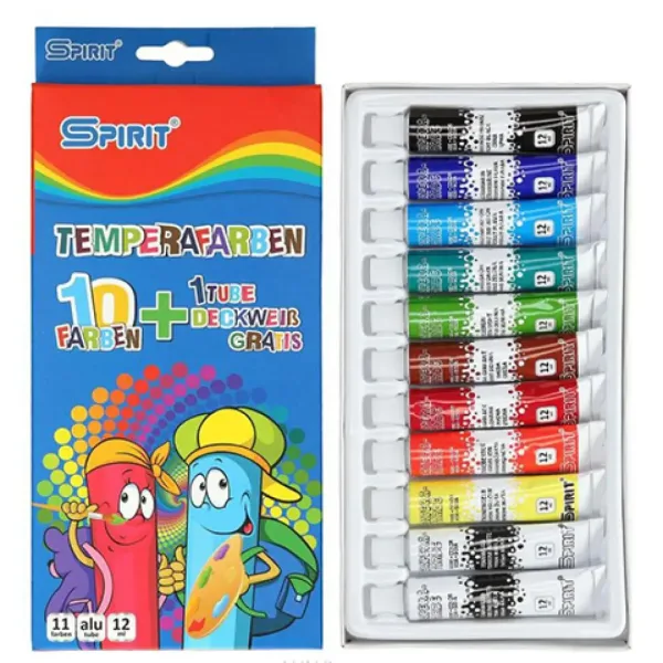 imagen de Juego de témpera de colores 11x12ml 1