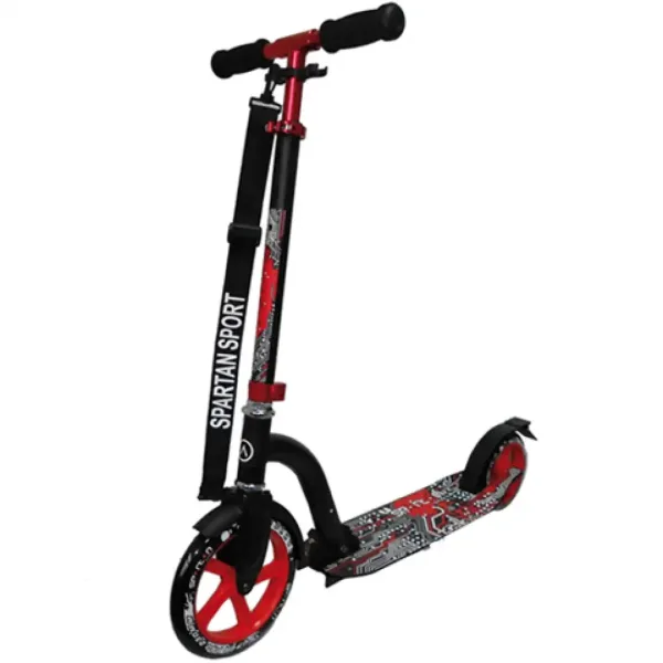 imagen de Jumbo II patinete en color negro-rojo - Spartan 1