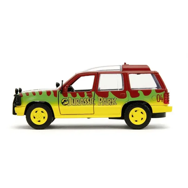 imagen de Jurassic World 1993 Ford Explorer 1/32 modelo de coche - Simba Toys 2