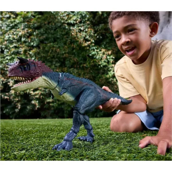 imagen de Jurassic World: figura de dinosaurio Carnotaurus - Mattel 2