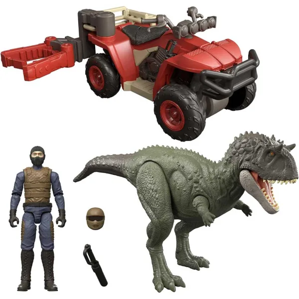 imagen de Jurassic World: Set de juego de captura de dinosaurios Quad - Mattel 2