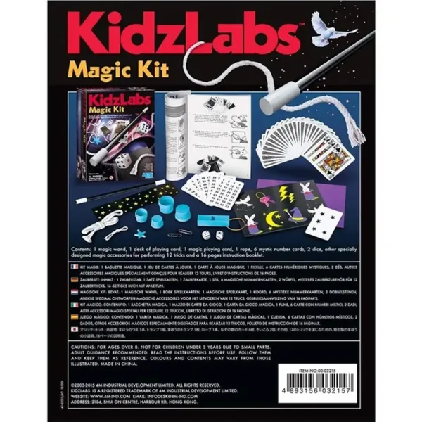 imagen de KidzLabs Kit de Trucos de Magia – 12 trucos mágicos en una caja 3