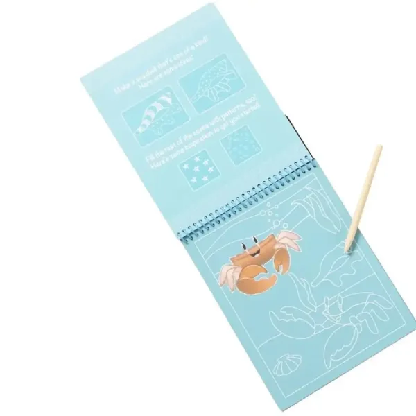 imagen de Kit de creatividad para crear imágenes de vida marina - Melissa & Doug 2