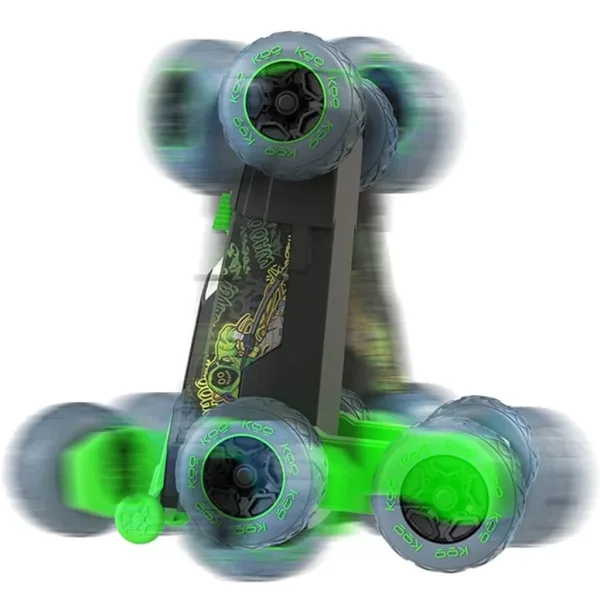imagen de KOO: Kotaro 009 coche de acrobacias teledirigido de 6 ruedas con luces LED 1/16 6