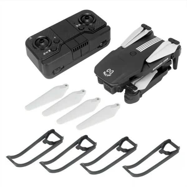 imagen de KOO: Kotaro 058 dron plegable con control remoto de doble cámara y luces LED 6