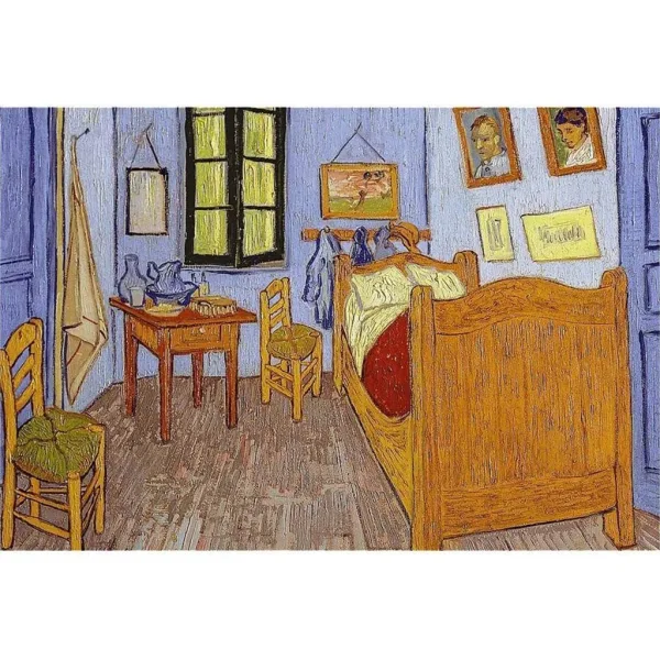 imagen de La habitación de Van Gogh en Arles, Van Gogh - rompecabezas de 500 piezas con marco - Trefl 2