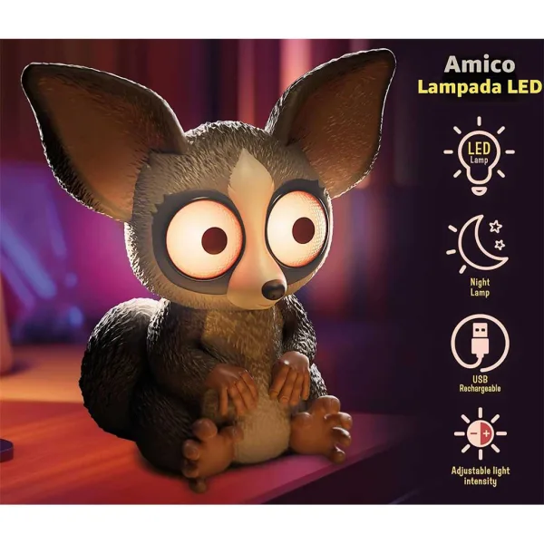 imagen de Lámpara de noche LED Rainy Days Bush Baby - Lisciani 3