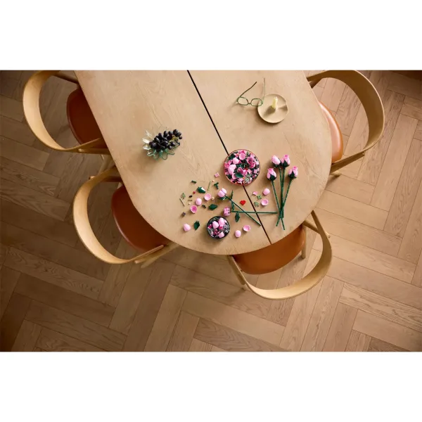 imagen de LEGO® Botanicals: Ramo de rosas rosa (10374) 8