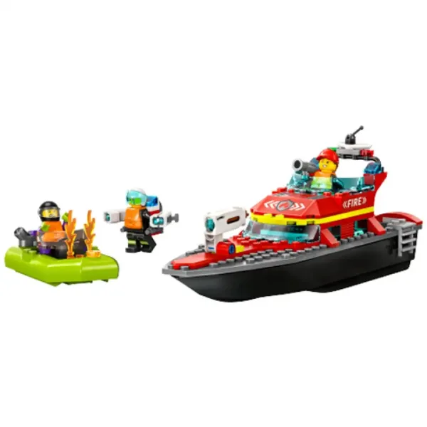 imagen de LEGO® City: Barco de Bomberos (60373) 3