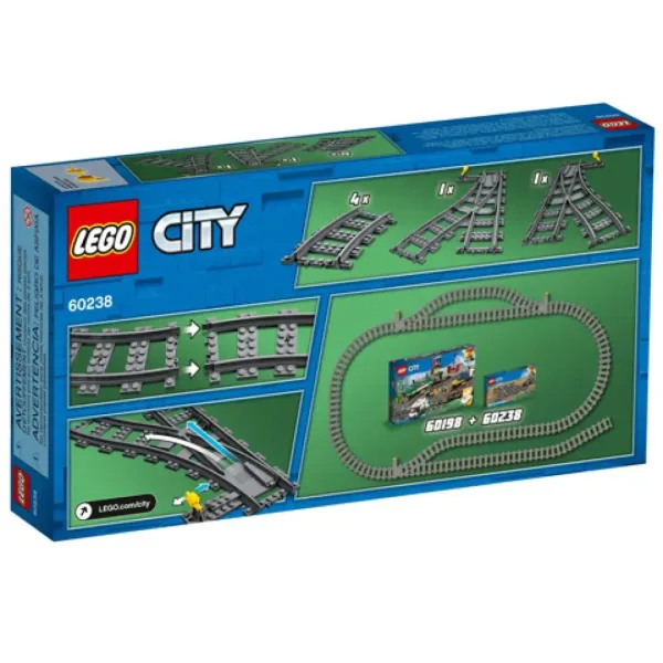 imagen de LEGO® City: Cambios de ferrocarril (60238) 3