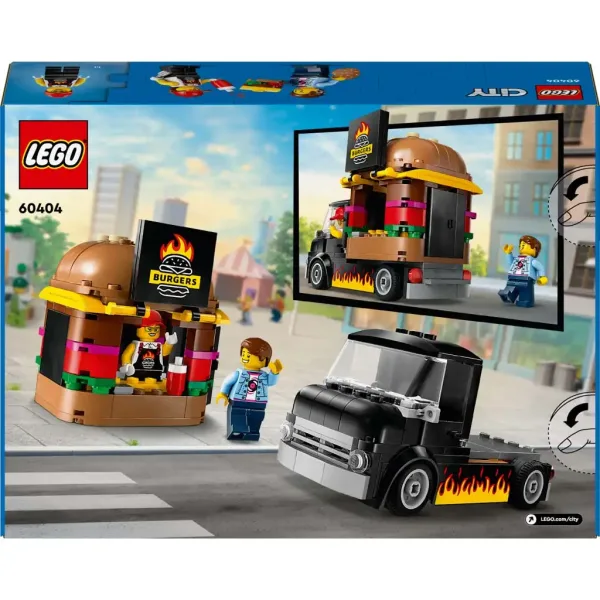 imagen de LEGO® City: Camión de hamburguesas (60404) 2