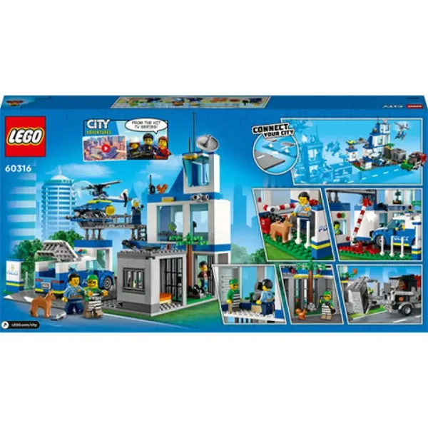 imagen de LEGO® City: Estación de Policía (60316) 2