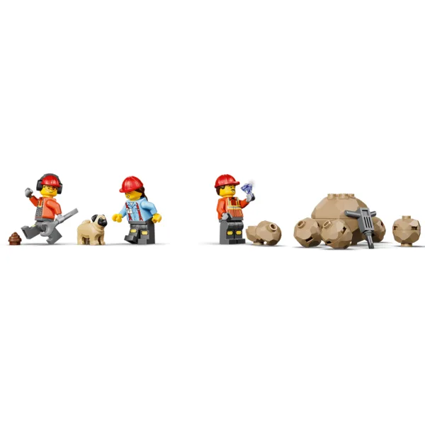 imagen de LEGO® City: Excavadora de brazos y camión volquete (60494) 3