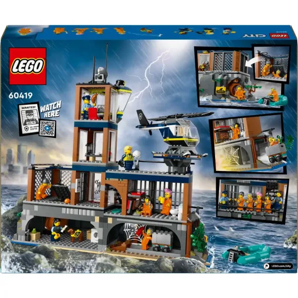 imagen de LEGO® City: Isla de la prisión (60419) 2