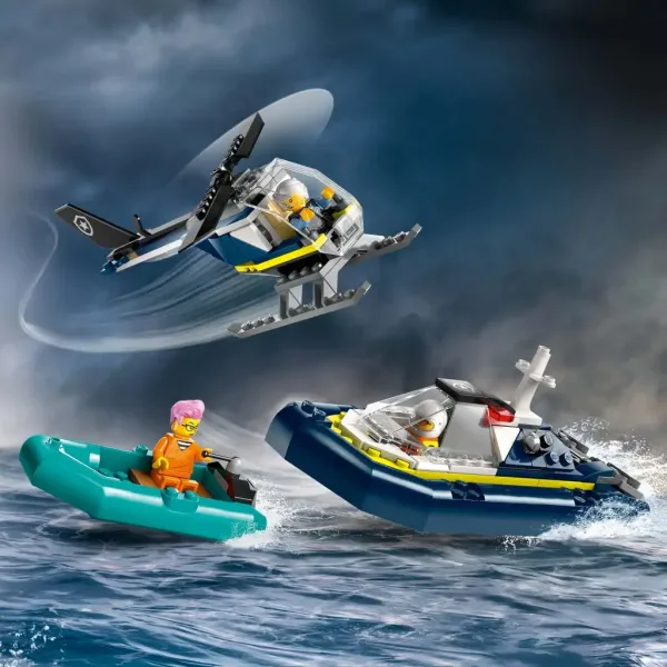 imagen de LEGO® City: Isla de la prisión (60419) 3