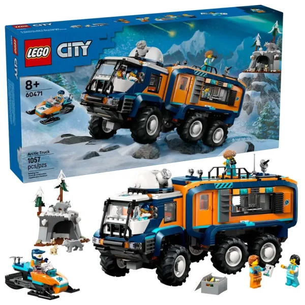 imagen de LEGO® City: Laboratorio móvil de exploradores del Ártico (60471) 1