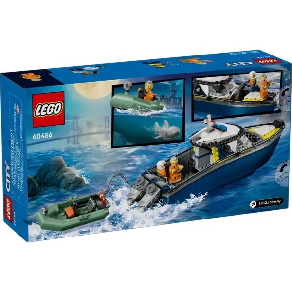imagen de LEGO® City: Persecución en bote de policía (60456) 2