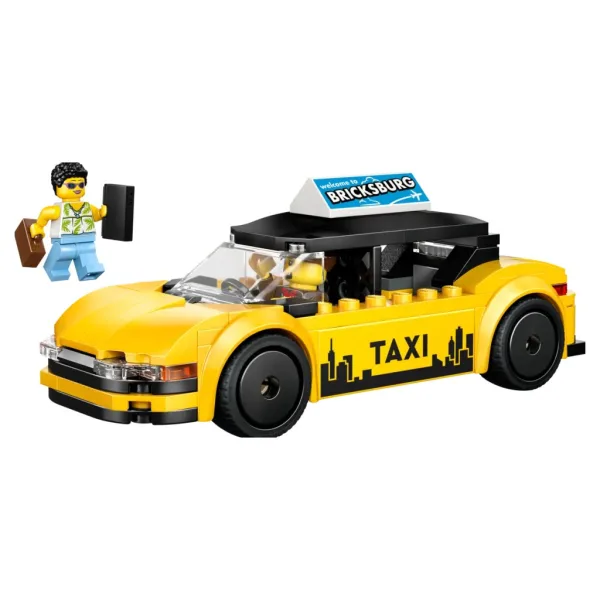 imagen de LEGO® City: Taxi amarillo (60487) 2