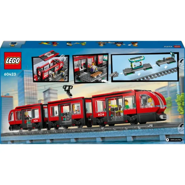 imagen de LEGO® City: Tranvía urbano y parada (60423) 8