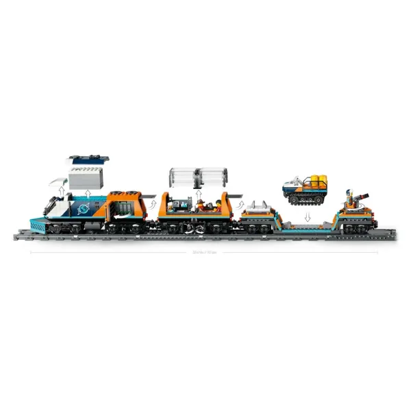 imagen de LEGO® City: Tren expreso polar de los exploradores (60470) 4