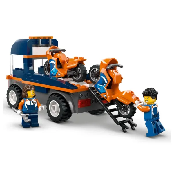 imagen de LEGO® City: Vehículo transportador de motos (60491) 3