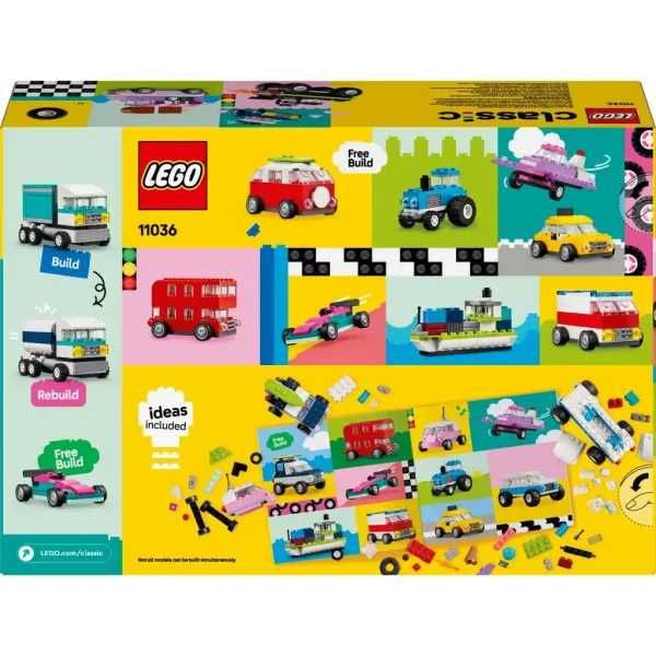 imagen de LEGO® Classic: Vehículos creativos (11036) 2