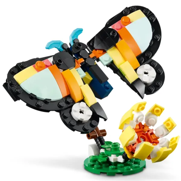 imagen de LEGO® Creator: Animales salvajes: Tucán tropical (31173) 3