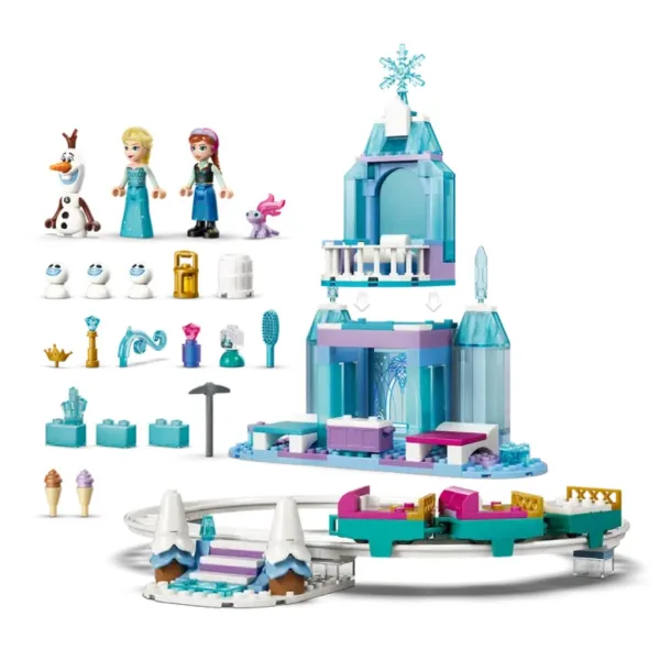 imagen de LEGO® Disney: El castillo de hielo de Elsa y sus aventuras en trineo (43281) 3