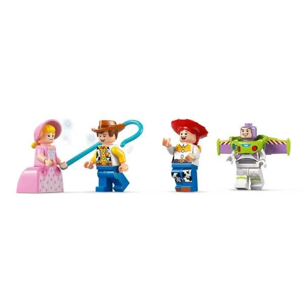 imagen de LEGO® Disney: Toy Story tren festivo y coche de carreras RC (43264) 4