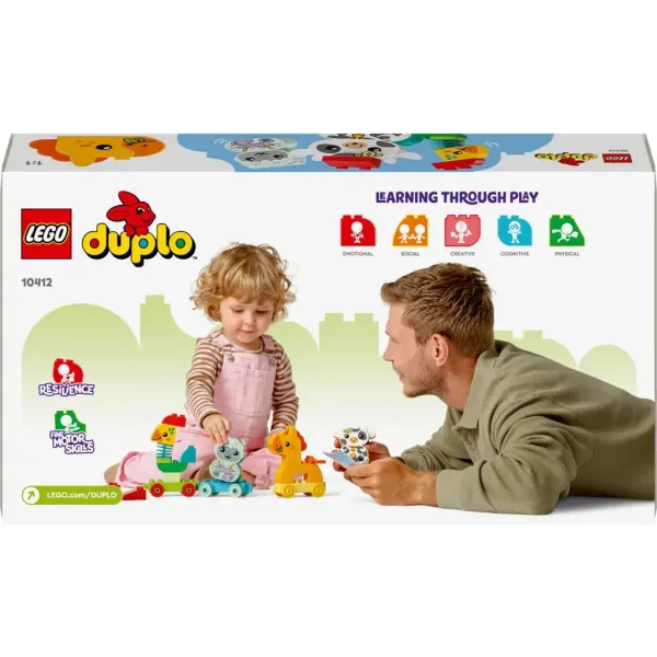 imagen de LEGO® DUPLO®: Animales en el tren (10412) 2