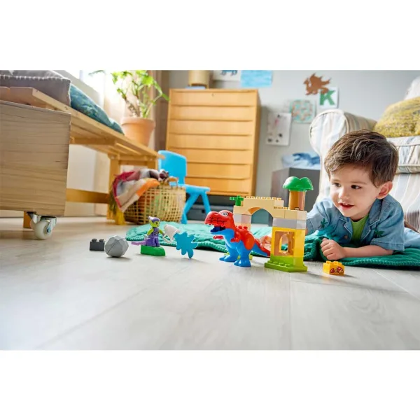 imagen de LEGO® DUPLO®: Dinosaurio Spidey-Rex vs. Duende Verde (10463) 3