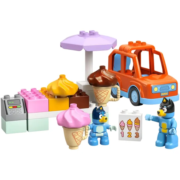 imagen de LEGO® DUPLO®: Helado con Bluey™ (10458) 2