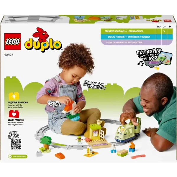 imagen de LEGO® DUPLO®: Tren de aventuras interactivo (10427) 2