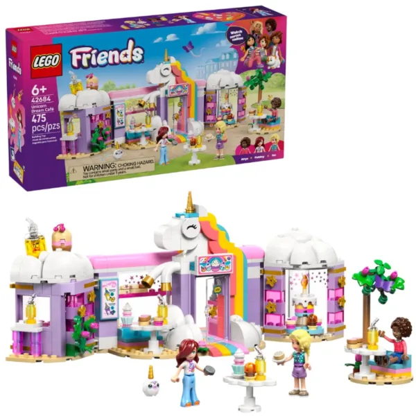imagen de LEGO® Friends: Cafetería de unicornios (42684) 1