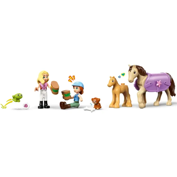 imagen de LEGO® Friends: Remolque para caballos y potros (42695) 4
