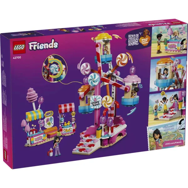 imagen de LEGO® Friends: Rueda de la fortuna gigante decorada con caramelos y muffins (42700) 8